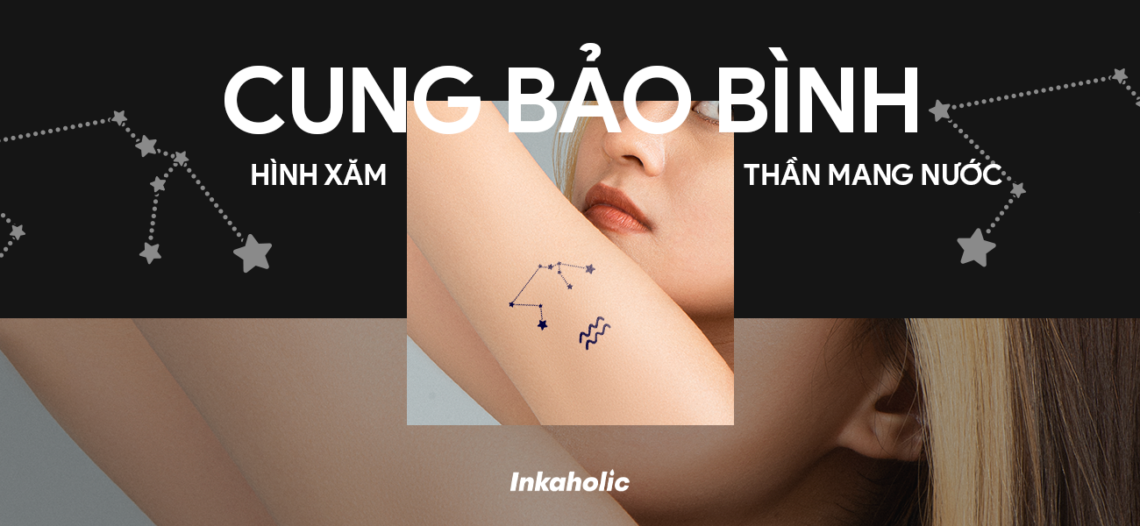 Hình xăm cung bảo bình